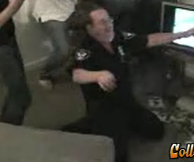 Security Guard Takes His Job Seriously